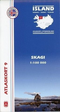 Atlaskort 09: Skagi 1:100.000 Leisure, Home & Garden