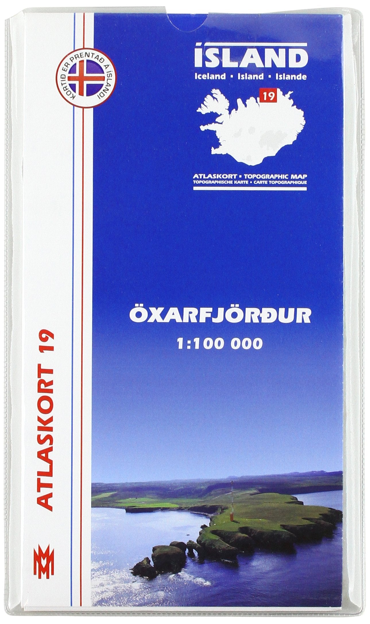 Atlaskort 19: Öxarfjördur 1:100.000 Leisure, Home & Garden