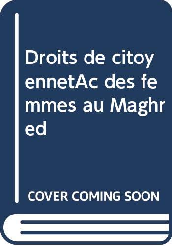 Droits de citoyenneté des femmes au Maghred book