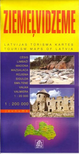 Ziemelvidzeme: Northern Vidzeme (Tourism Maps of Latvia) Leisure, Home & Garden