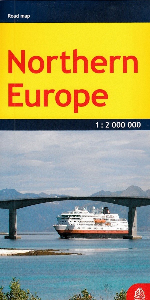 Europa polnocna mapa samochodowa 1:2 000 000: Includes Iceland and Faroes Maps & Plans