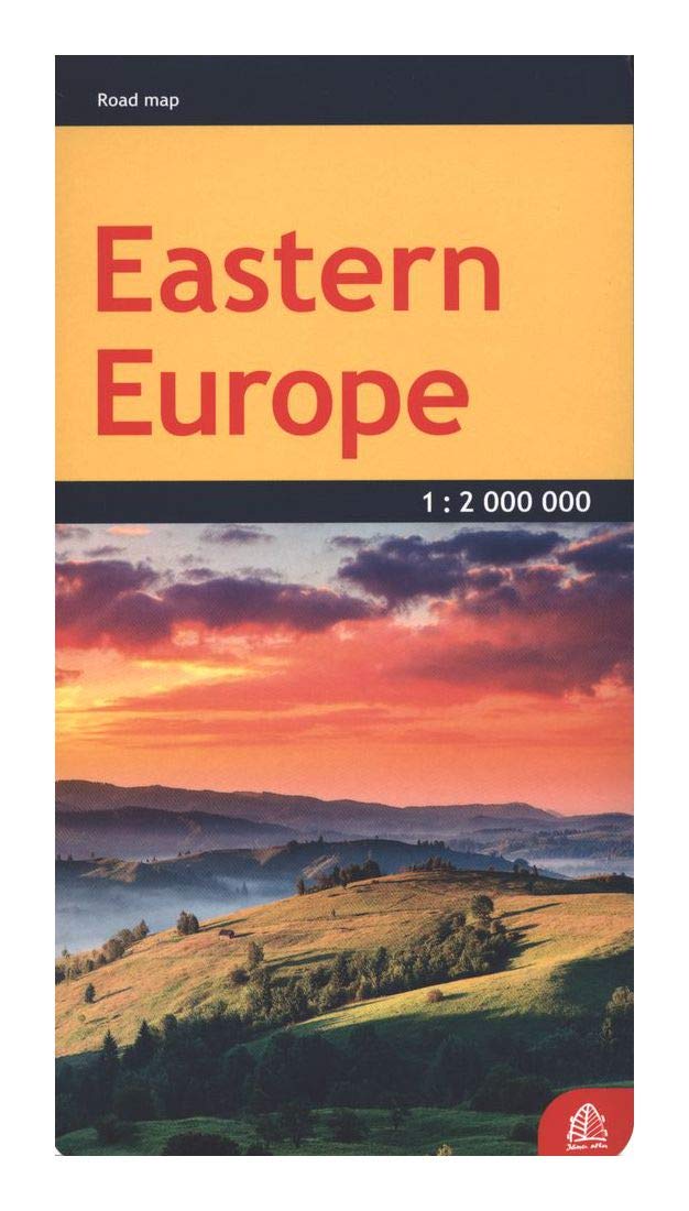 Europa Wschodnia mapa samochodowa 1:2 000 000 book