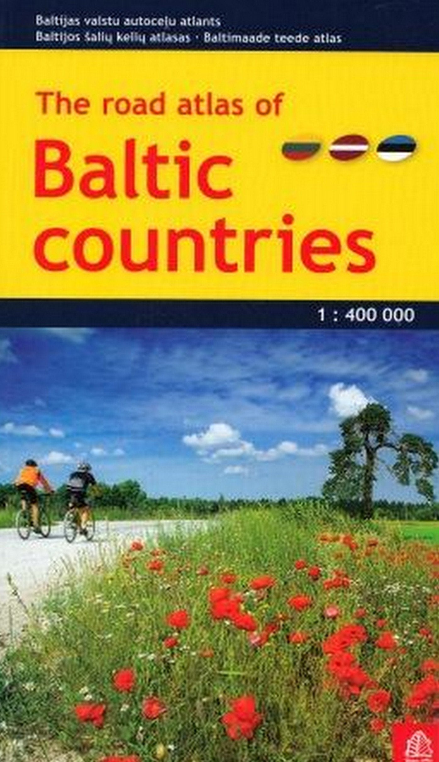 Kraje Baltyckie atlas samochodowy 1:400 000 Leisure, Home & Garden