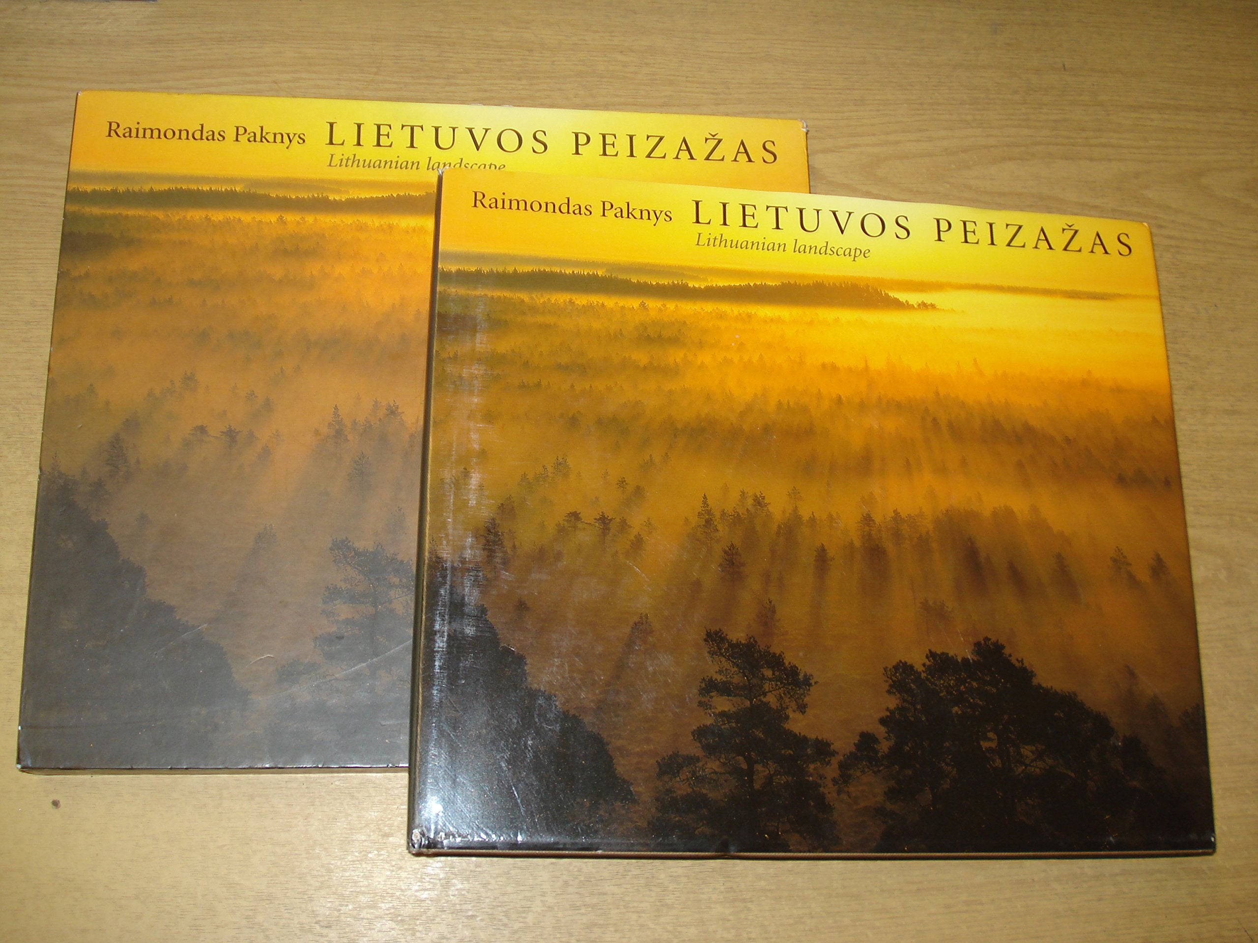Lietuvos Peizazas Lithuanian landscape Books