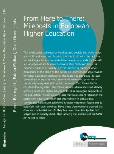 From Here To There: Mileposts of European Higher Education Mathematics