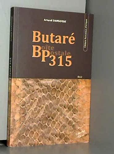 Butaré, boîte postale 315 book