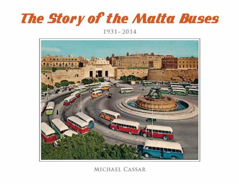 The Story of the Malta Buses 1931-2014 book