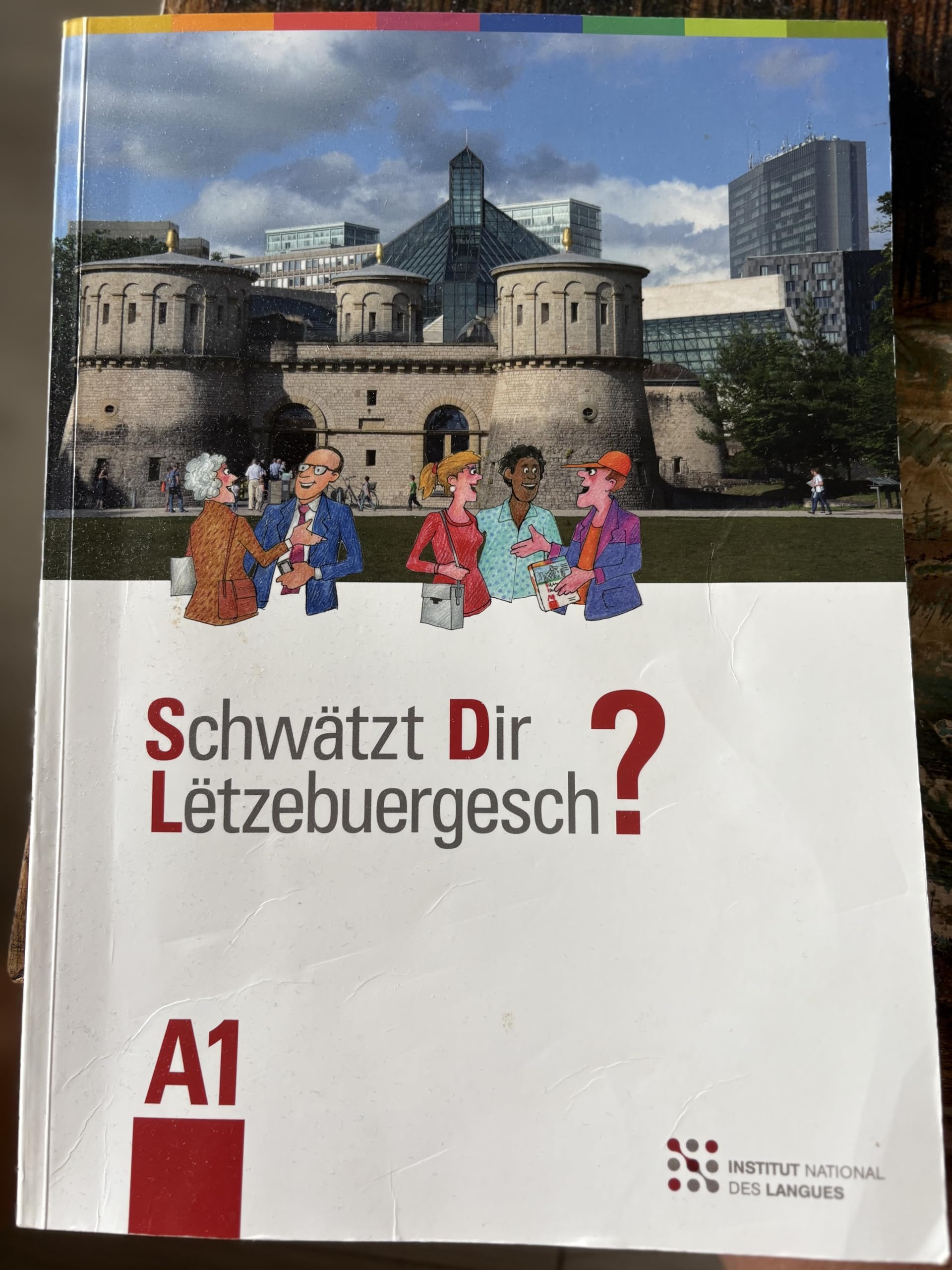 Schwätzt Dir Lëtzebuergesch? A1 Lehrbuch, Institut National des Langues, Luxemburgisch Sprachkurs Books