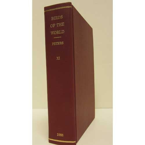 Check List of Birds of the World Books