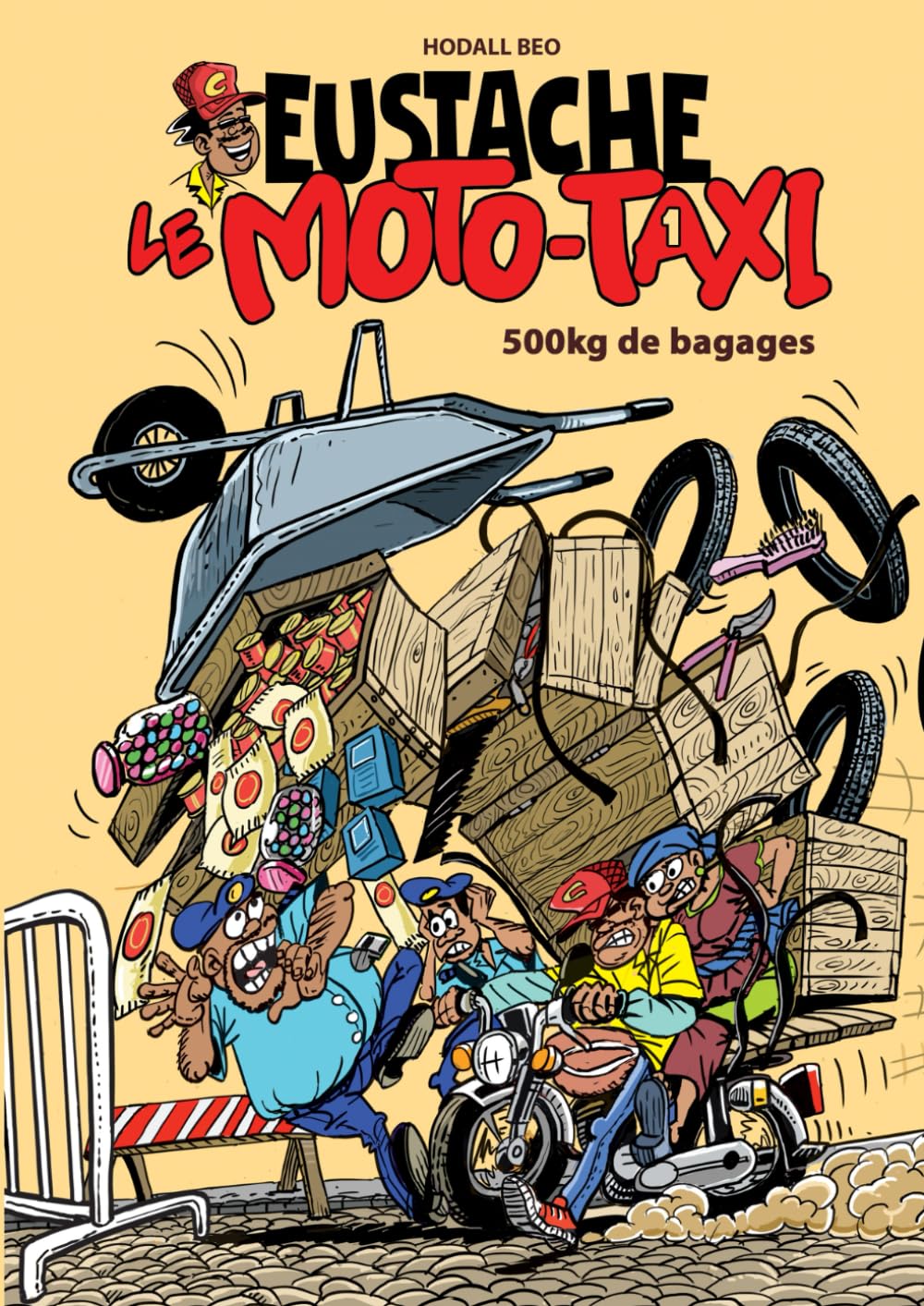 Eustache, le moto-taxi: 500kg de bagages book