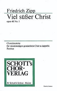 ZWEI GEISTLICHE CHORALMOTETTEN OP. 40 Arts & Music