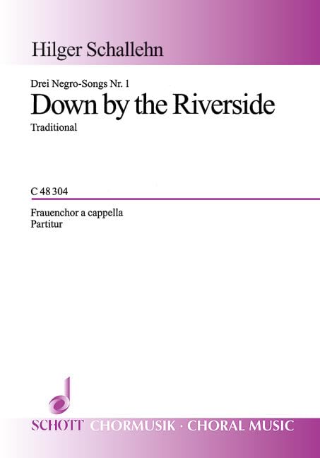 Down by the Riverside: "I gonna lay down my burden" (Traditional). female choir (SSAA). Partition de chœur. Books