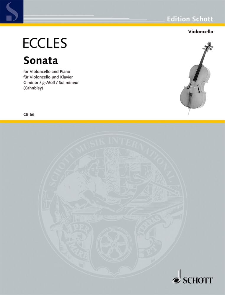 Sonata g-Moll: Violoncello und Klavier. (Cello-Bibliothek) Arts & Music