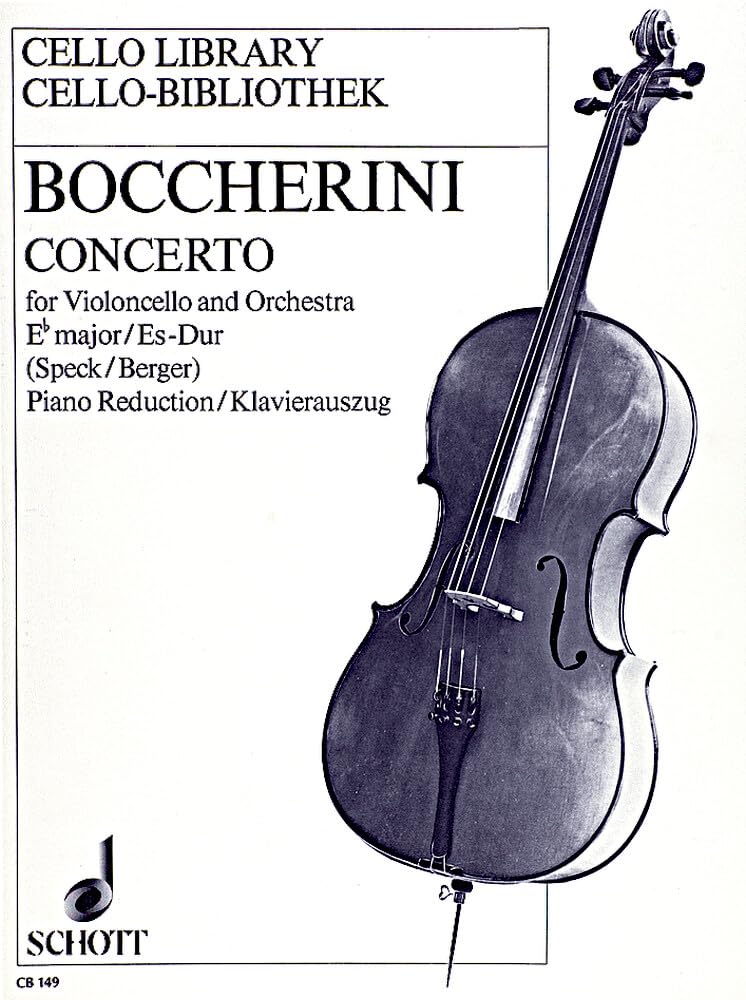 Concerto Es-Dur: Violoncello und Orchester. Klavierauszug mit Solostimme. (Cello-Bibliothek) Sheet Music