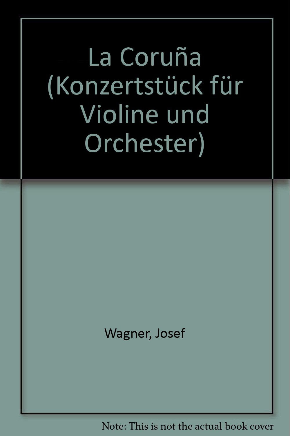 La Coruña: Konzertstück für Violine und Orchester. Salonorchester. Salonorchester-Ergänzung (Zusatzstimmen für großes Orchester). (Domesticum) Sheet Music