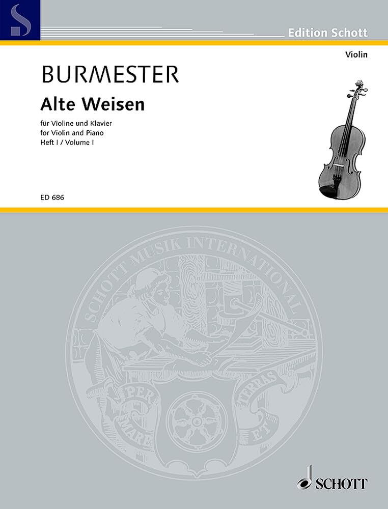 Alte Weisen: Eine Auswahl klassischer Stücke. violin and piano. Sheet Music