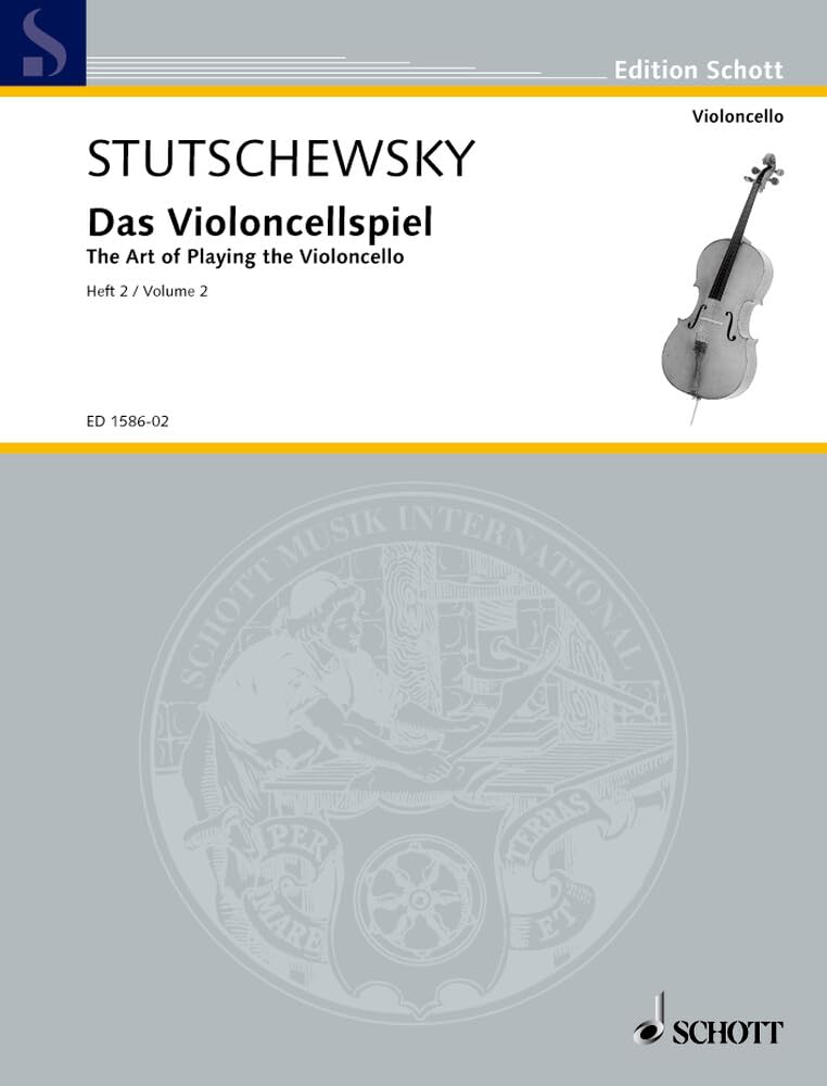 Das Violoncellspiel: Systematische Schule vom Anfang bis zur Vollendung. Band 2. Violoncello. Sheet Music