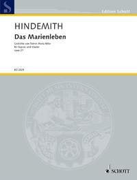 Das Marienleben: Original Edition. op. 27. soprano and piano. soprano. Sheet Music