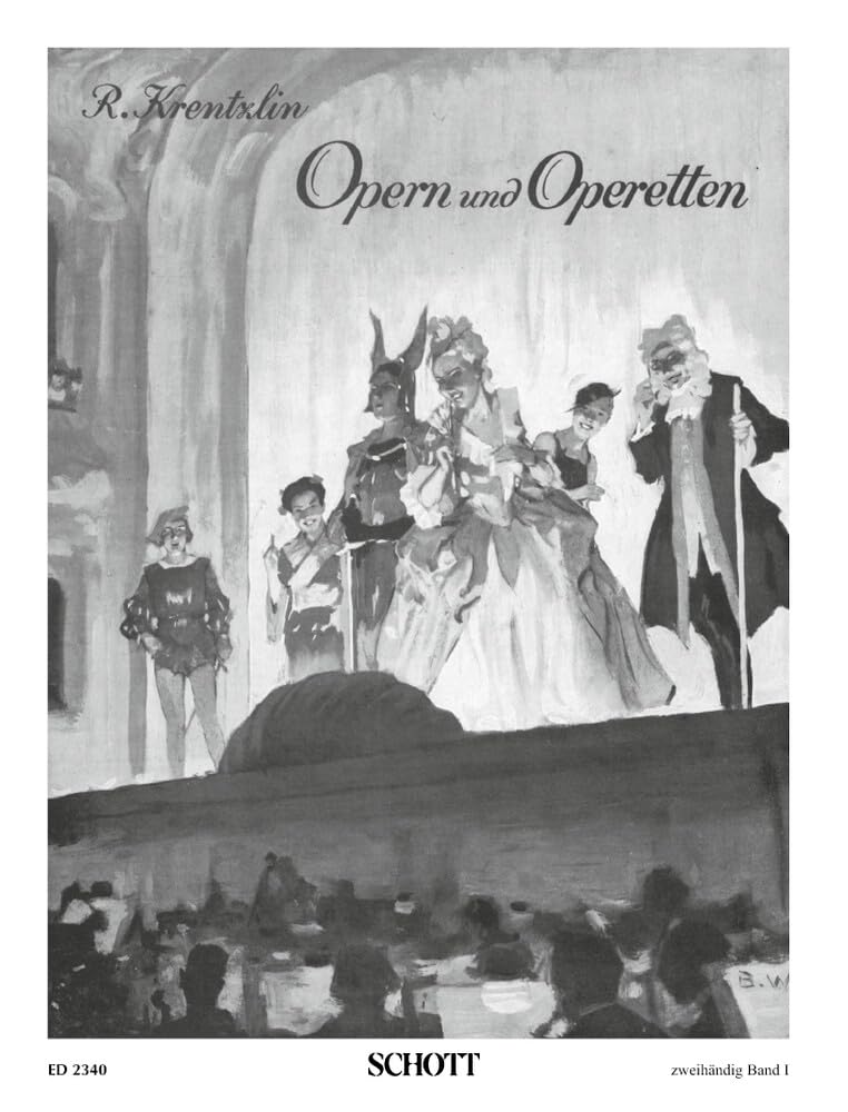 Opern und Operetten: Die schönsten Melodien in leichter Spielbarkeit. Band 1. Klavier. Sheet Music