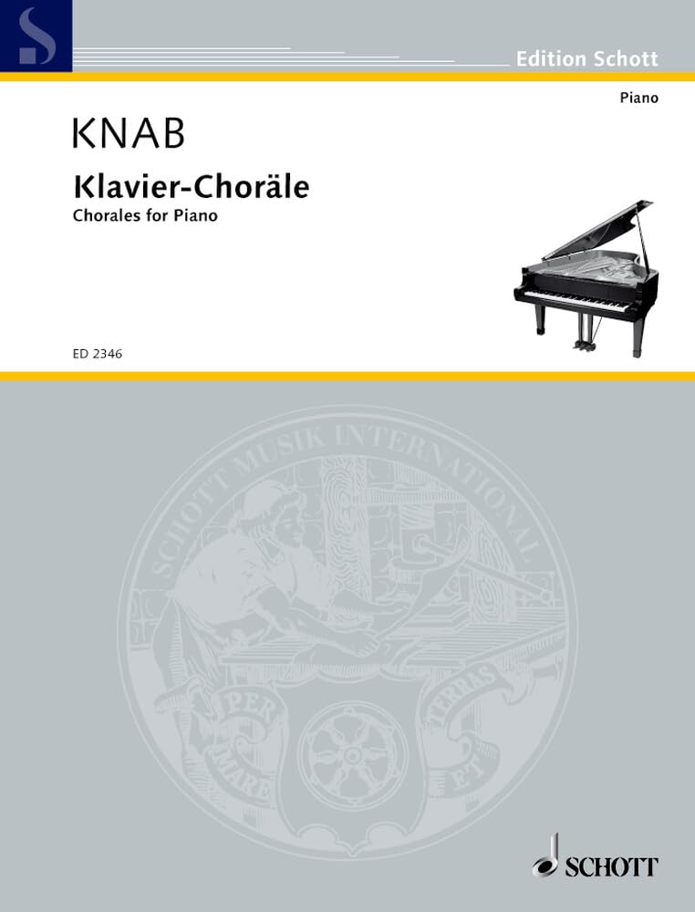 Klavier-Choräle: Klavier. (Edition Schott) Sheet Music