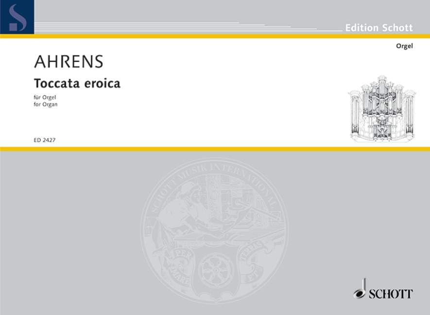 Toccata eroica: Orgel. (Edition Schott) Sheet Music