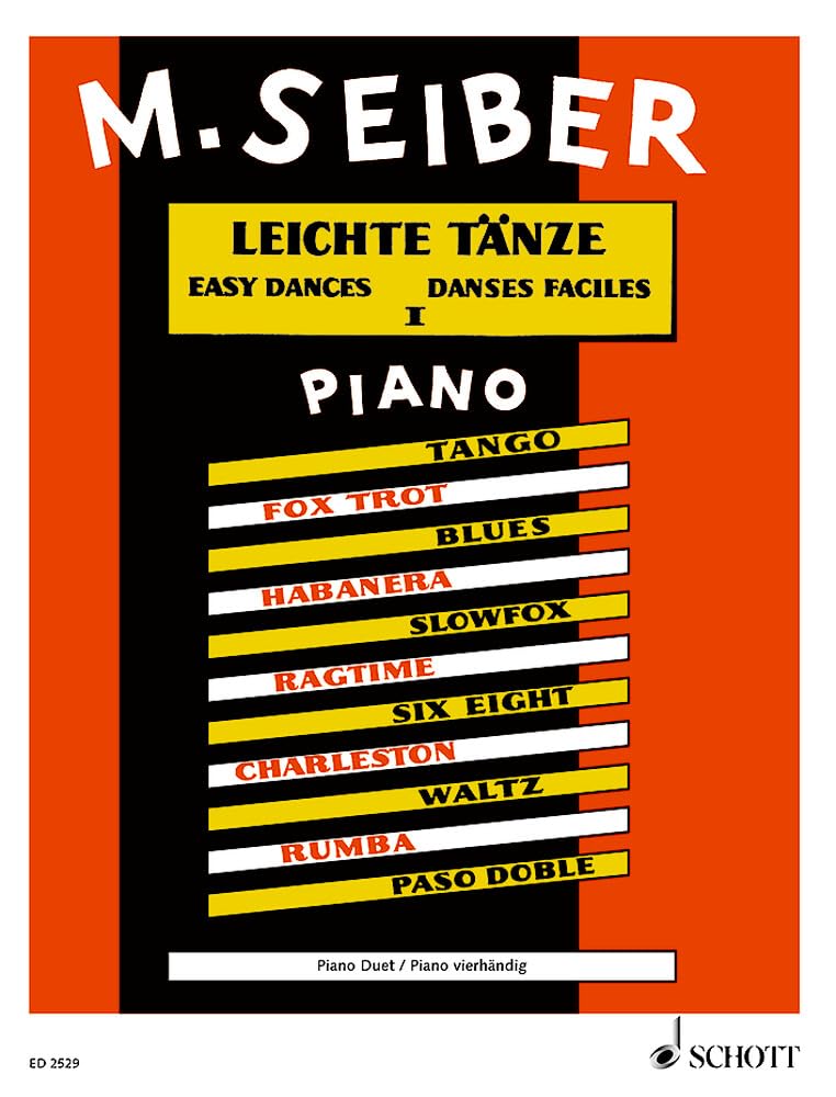 Product Image: Leichte tanze 1 piano