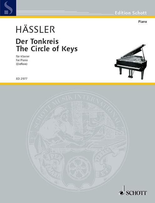 The Circle of Keys: 51 ausgewählte Stücke und Studien in allen Dur- und Moll-Tonarten. piano. book