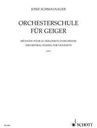 Orchestral school for violinists band 1 violon book