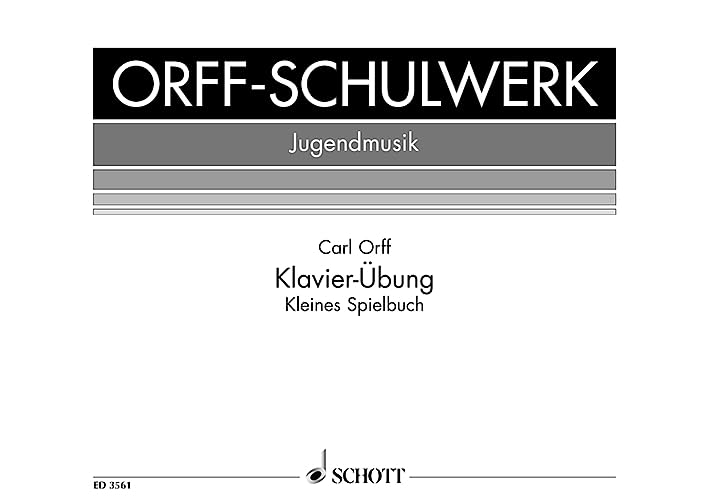 Klavier-Übung: Kleines Spielbuch. piano. Sheet Music