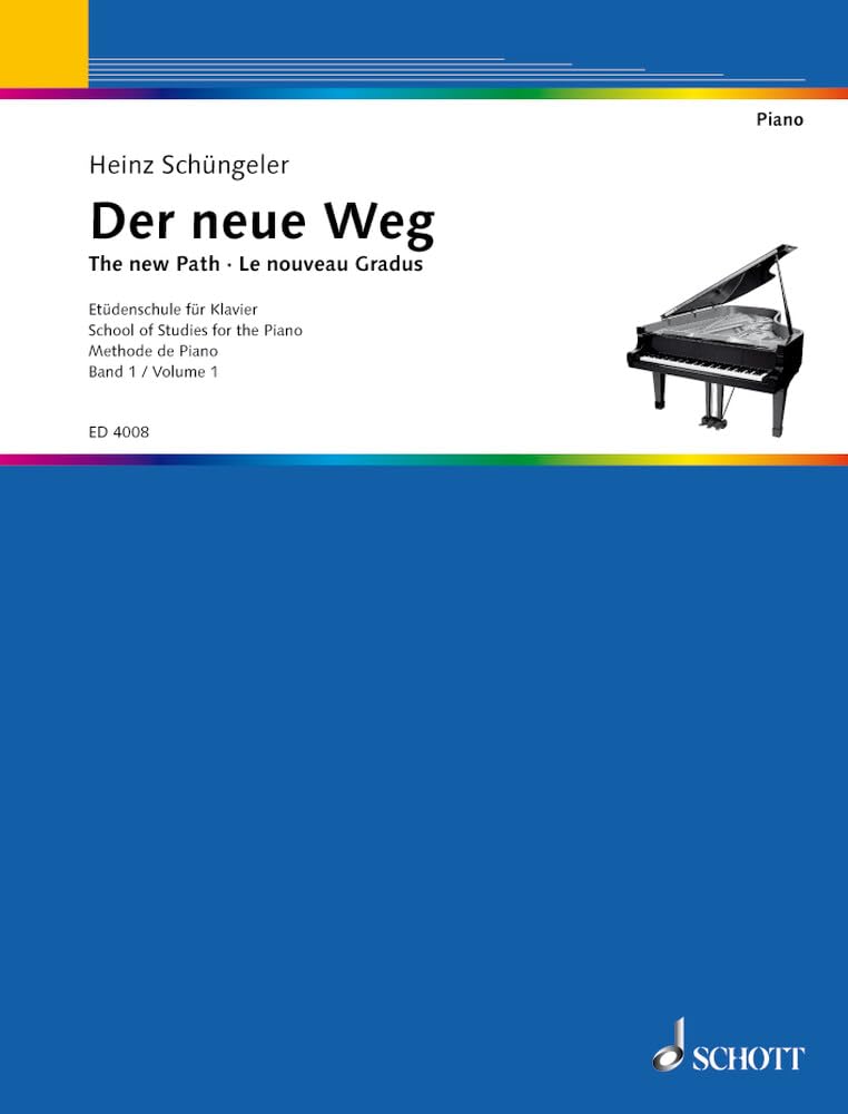 Der neue Weg: Etüdenschule für Klavier. Band 1. Klavier. Sheet Music