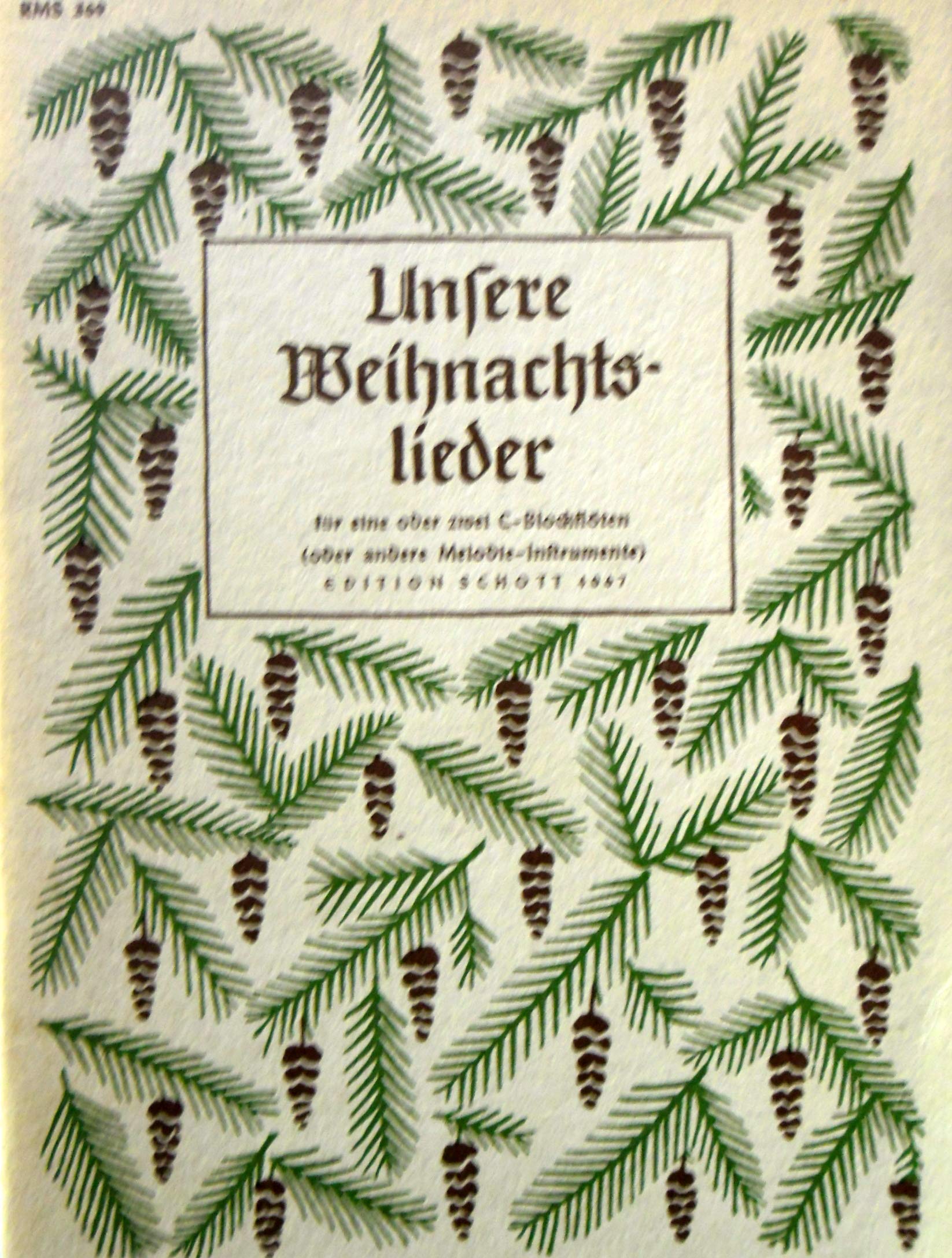 Unsere Weihnachtslieder Sheet Music