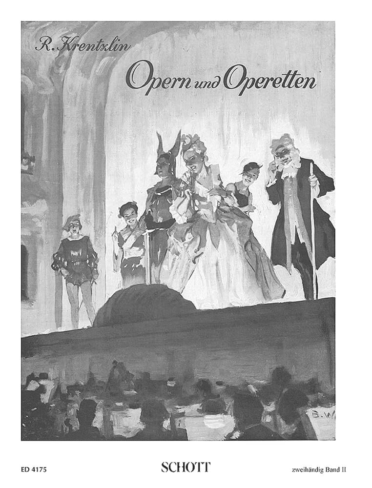 Opern und Operetten: Die schönsten Melodien in leichter Spielbarkeit. Band 2. Klavier. Sheet Music