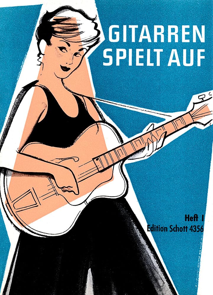 Gitarren spielt auf: Beliebte und volkstümliche Lieder, leicht gesetzt und mit einer Spielanweisung versehen. Heft 1. hohe und mittlere Singstimme und Gitarre. Arts & Music