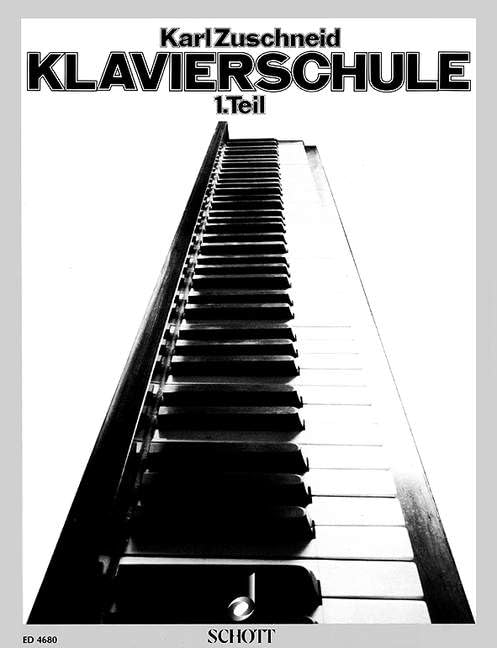 Theoretisch-praktische Klavierschule: Ein systematischer Lehrgang des Klavierspiels mit methodischem Leitfaden für den Elementar-Klavierunterricht. Band 1. Klavier. Sheet Music