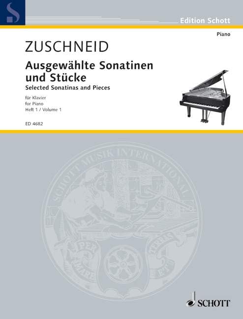 Sonatines et morceaux choisis pour piano: zur Verwendung neben jeder Klavierschule progressiv geordnet und bezeichnet. piano. Sheet Music