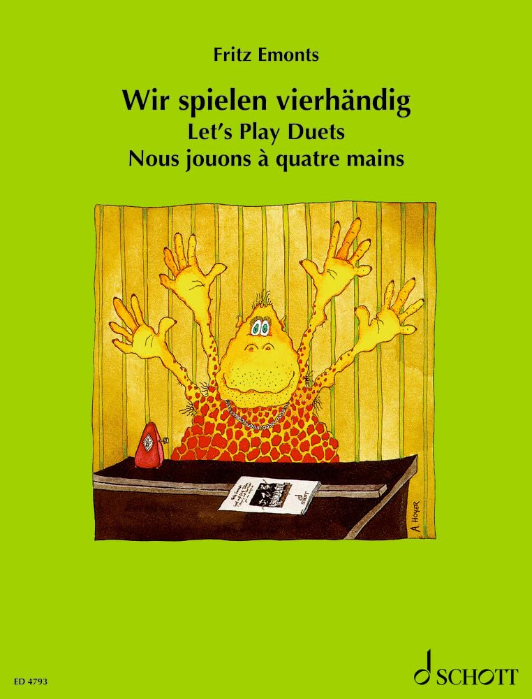 Wir spielen vierhändig: Leichte Klavierstücke für den ersten Anfang. Klavier 4-händig. (Europäische Klavierschule) Education & Training