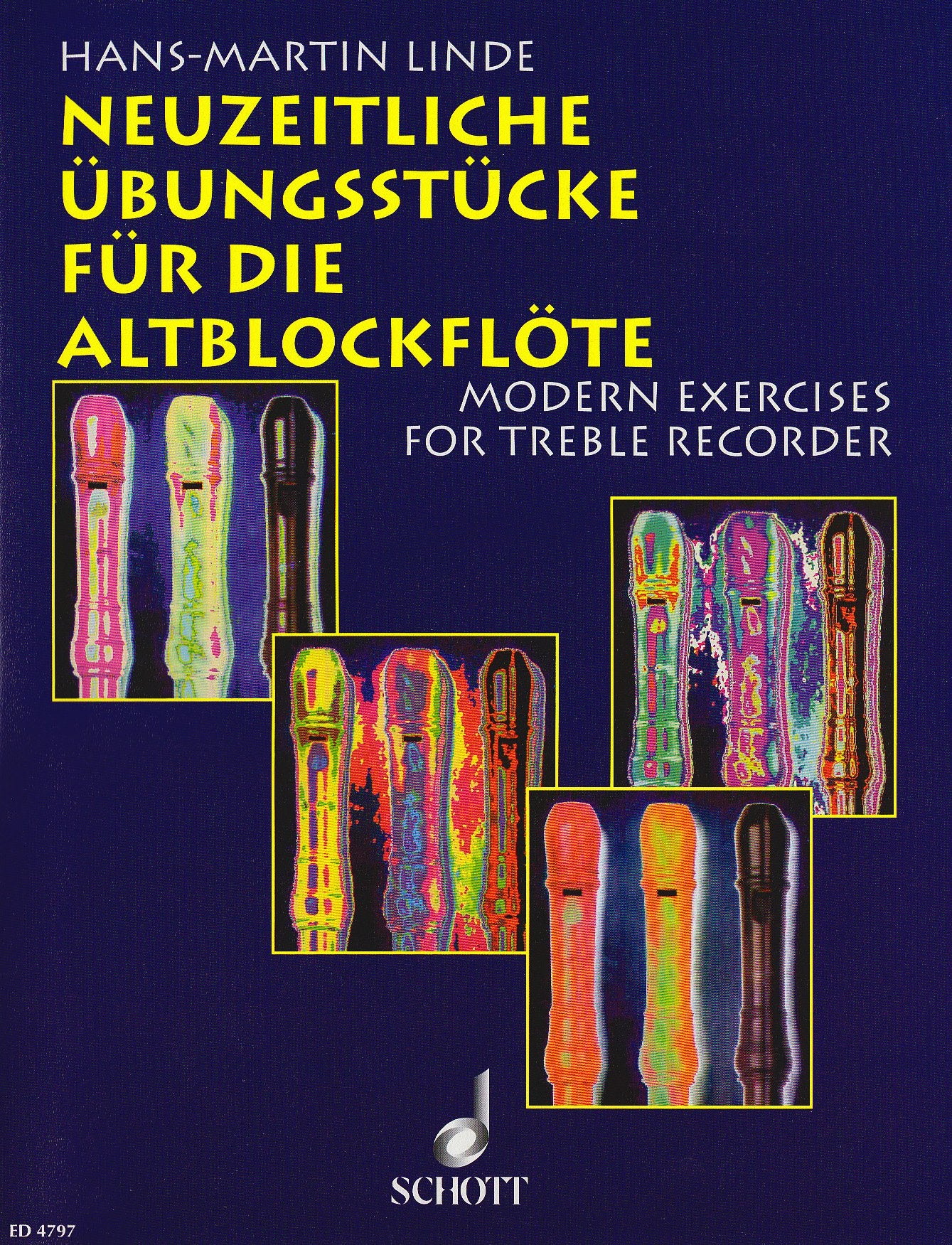 Neuzeitliche Übungsstücke für die Altblockflöte Sheet Music