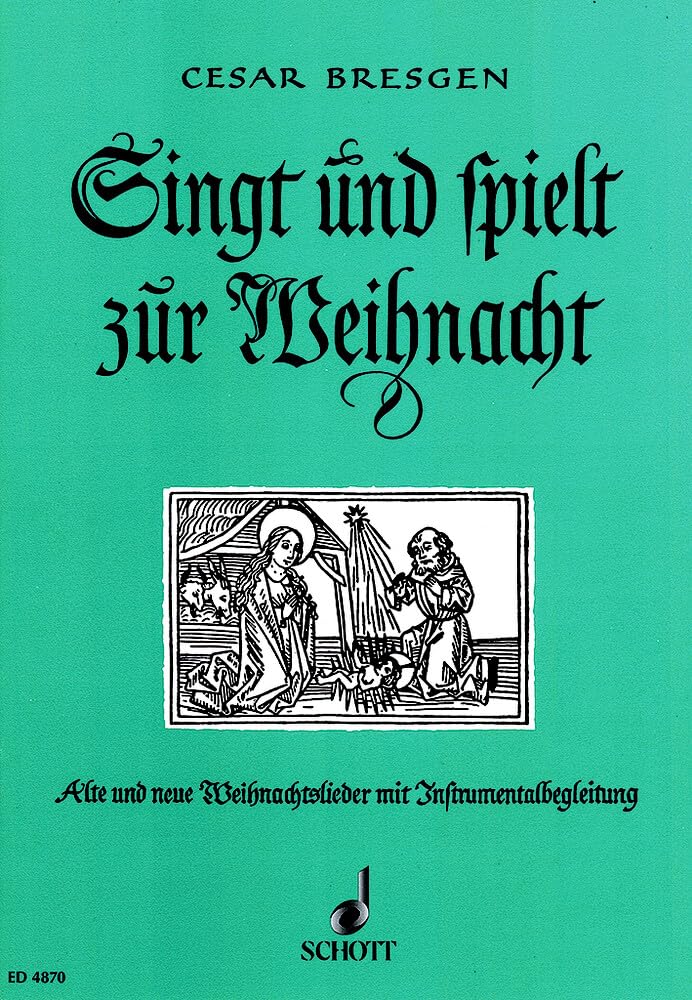 Singt und spielt zur Weihnacht: Alte und neue Weihnachtslieder mit Instrumentalbegleitung. Kinderchor (SSA) mit Flöten, Geigen, Violoncello und Stabspielen ad libitum. Sing- und Spielpartitur. Sheet Music
