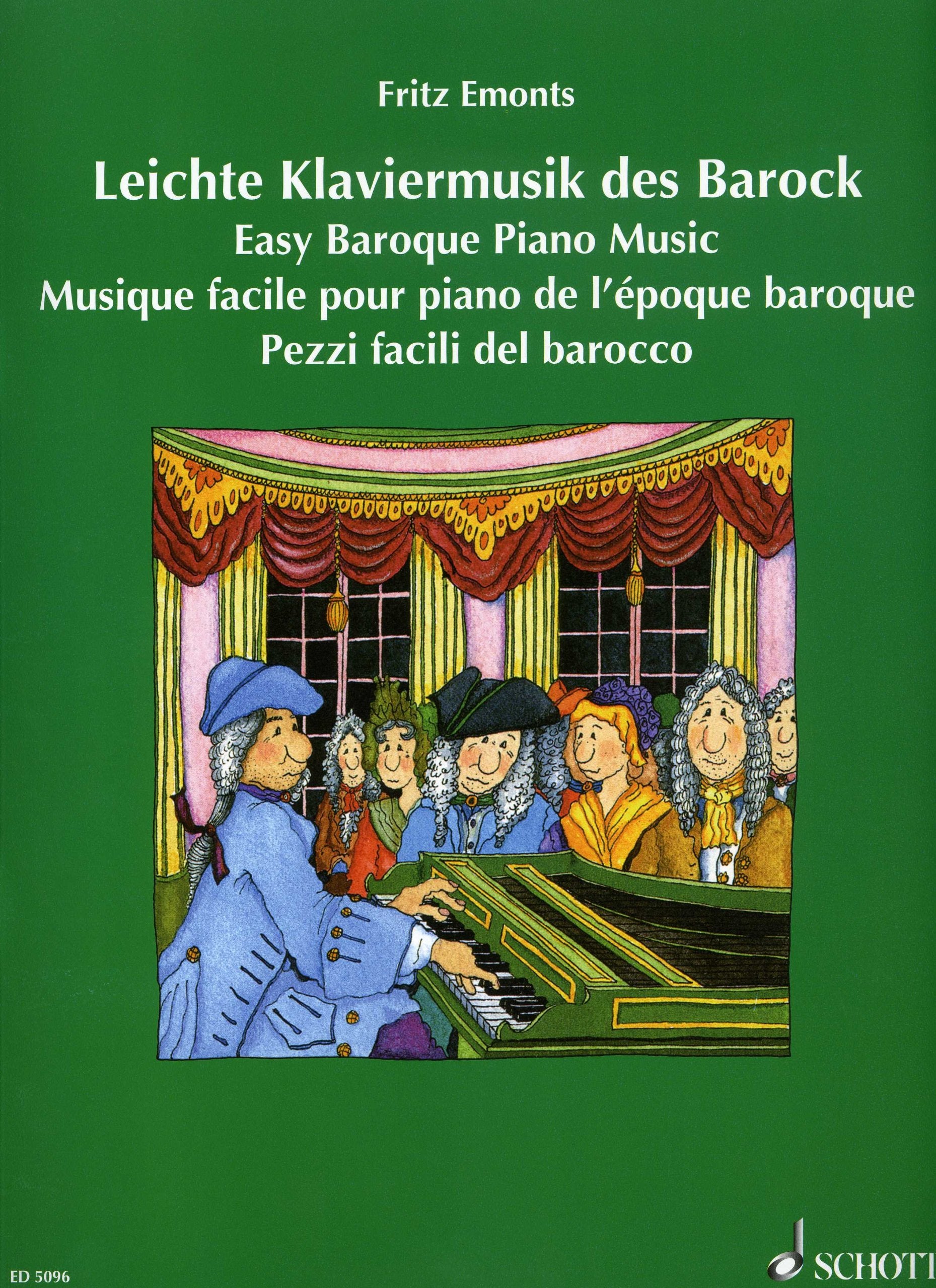 Leichte Klaviermusik des Barock: Klavier.: Schwierigkeitsgrad 2 Sheet Music