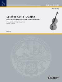 Leichte Cello-Duette: Von der Klassik bis zur Gegenwart. 2 cellos. Partition d'exécution. book