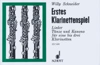 Erstes klarinettenspiel clarinette book