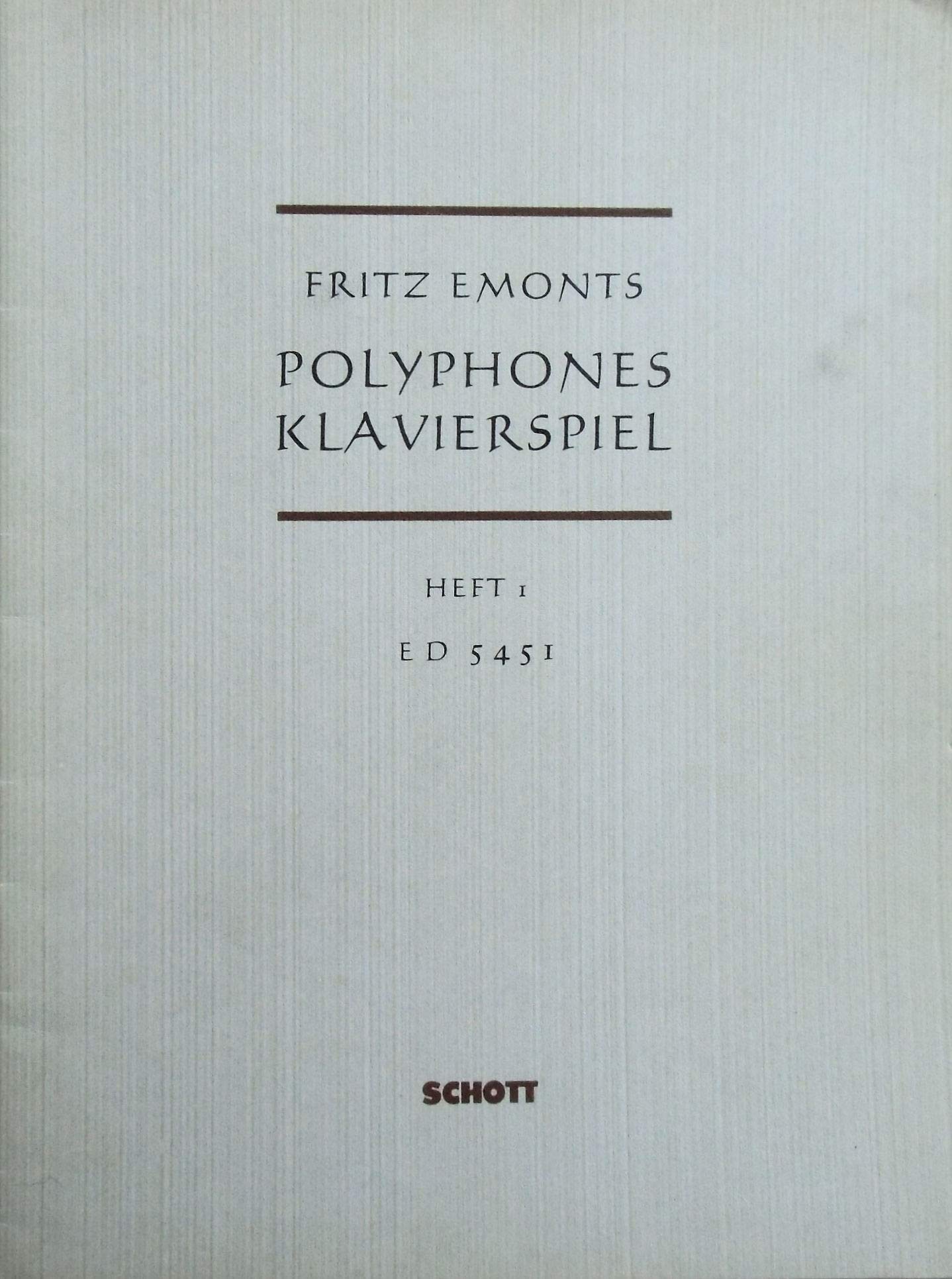 Polyphones klavierspiel 2 piano book