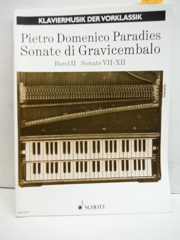 Sonatas for Harpsichord: Sonatas 7 - 12. Vol. 2. harpsichord (piano). Sheet Music