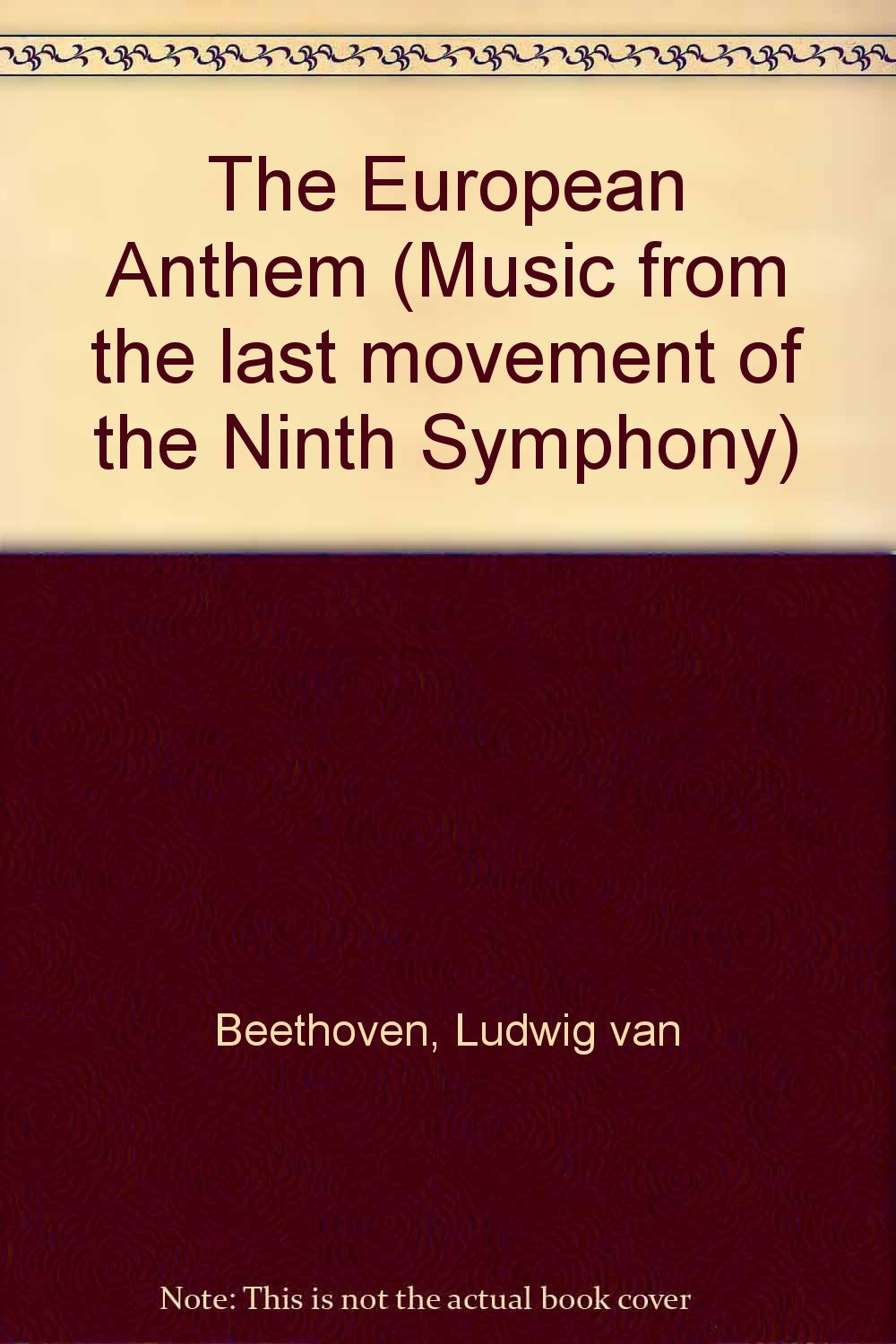 Europahymne: Musik aus dem Schlusssatz der 9. Symphonie. symphonisches Orchester. Violine I. Sheet Music