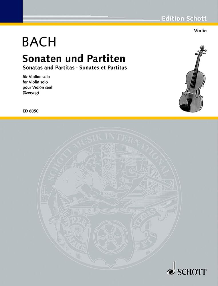 Sonaten und Partiten: Violine. (Edition Schott) Sheet Music