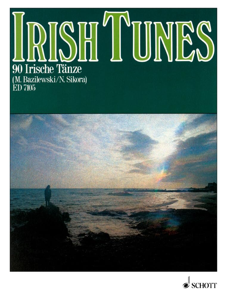 Irish Tunes: 90 Irish Tunes for fiddle, flute, accordion, other melody instruments and chordal instruments (guitar etc.). violin, flute, accordion, ... and Begleitinstruments (guitar o.a.). book