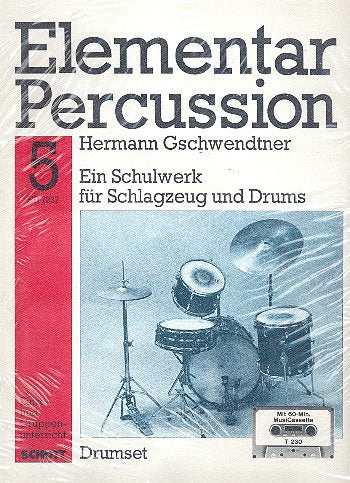 Elementar Percussion: Ein Schulwerk für Schlagzeug und Drums. Band 5. Schlagzeug. Ausgabe mit MC. Arts & Music