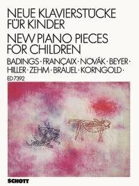 New Piano Pieces for children: Miniatures of contemporary composers. piano. Sheet Music