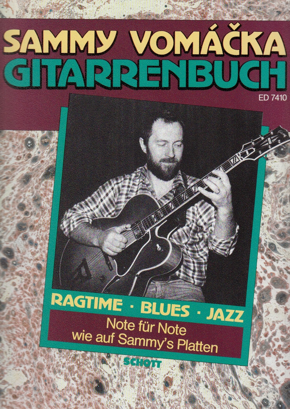 Gitarrenbuch: Ragtime - Blues - Jazz. Gitarre. Sheet Music