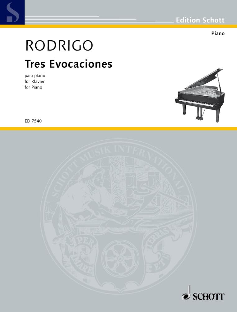 Tres Evocaciones: (Homenaje a Joaquín Turina). piano. book